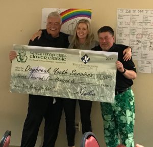 Thank You to the Clover Classic for Raising $7,500 for Daybreak!